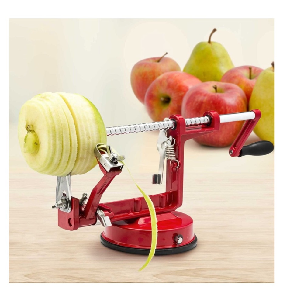 Apple/Potato Peeler Corer by Spiralizer, Durable‎ Heavy Duty Die Cast Magnesium